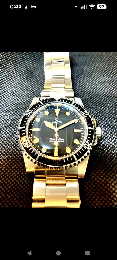 y*2様 腕時計 MCG エムシージー ミリタリーウォッチNH35