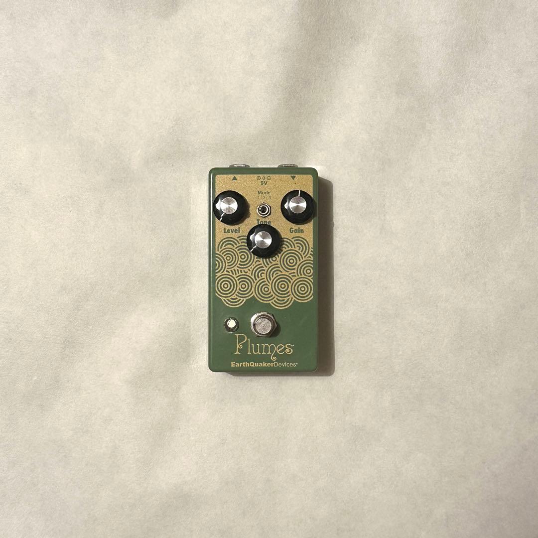 【未使用】EarthQuaker Devices Plumes 箱付き
