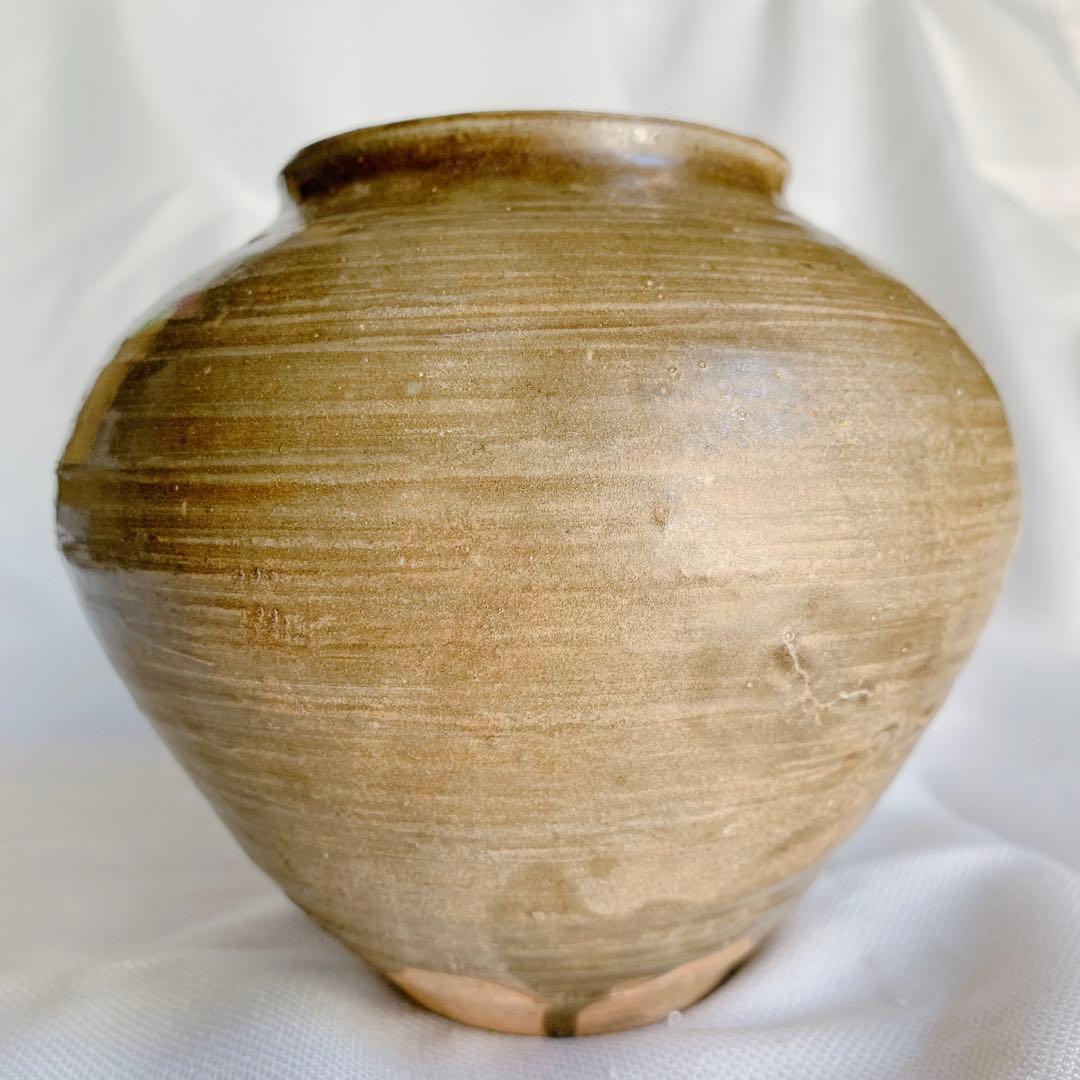 李朝　高麗　壺　骨董品　アンティーク　青磁　朝鮮　韓国