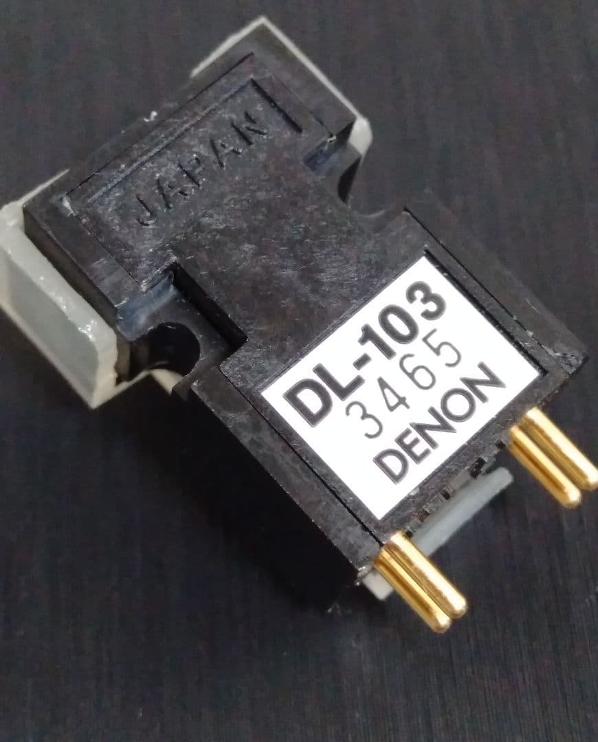 デノン MCカートリッジ DL-103 ヘッドシェル PCL-3 音質特別良美品