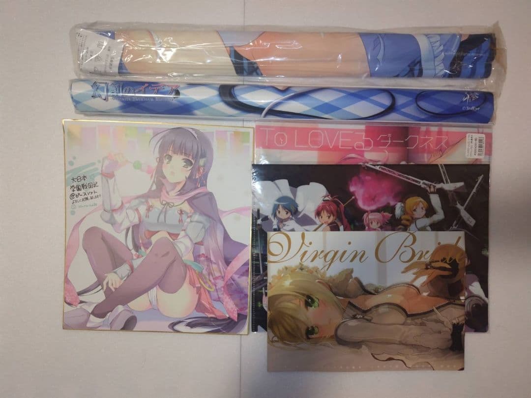 コミックマーケット限定品、映画特典、本誌付録等、計50点以上のアニメグッズ