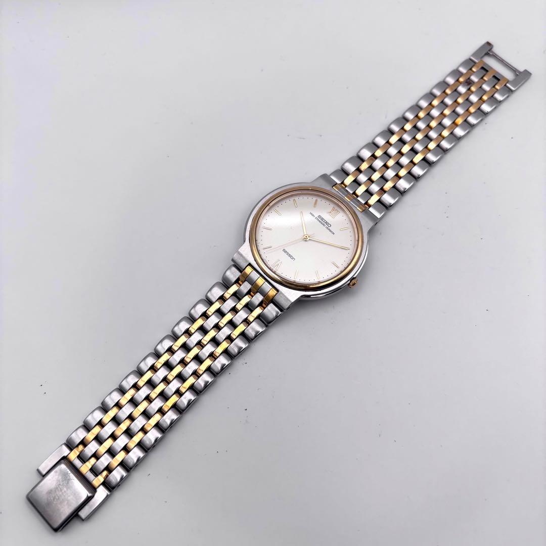 SEIKO SESSION ハイスタンダード メンズ 腕時計 稼働品 新品電池