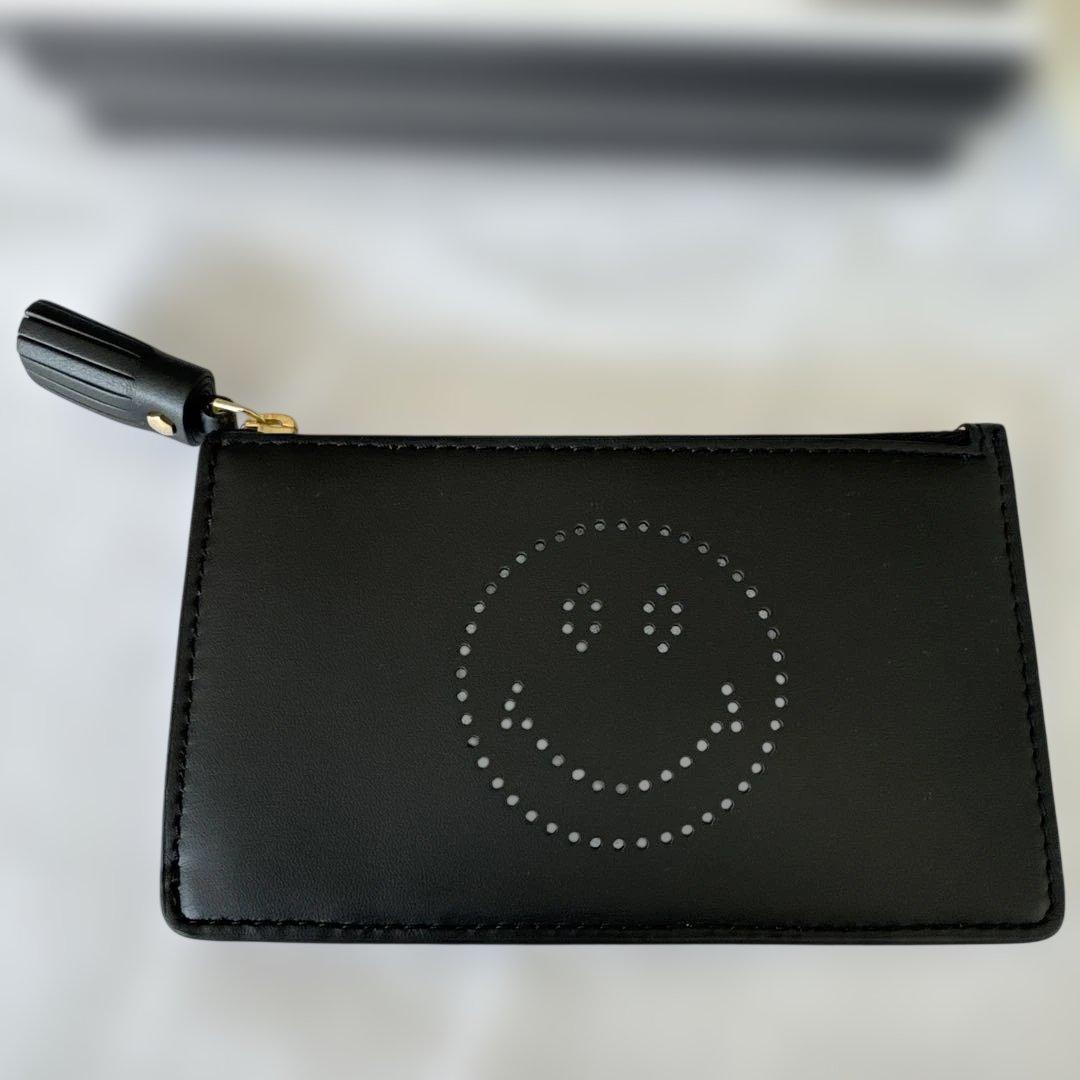 ANYA HINDMARCHフラグメントケース 【新品未使用】ブラック