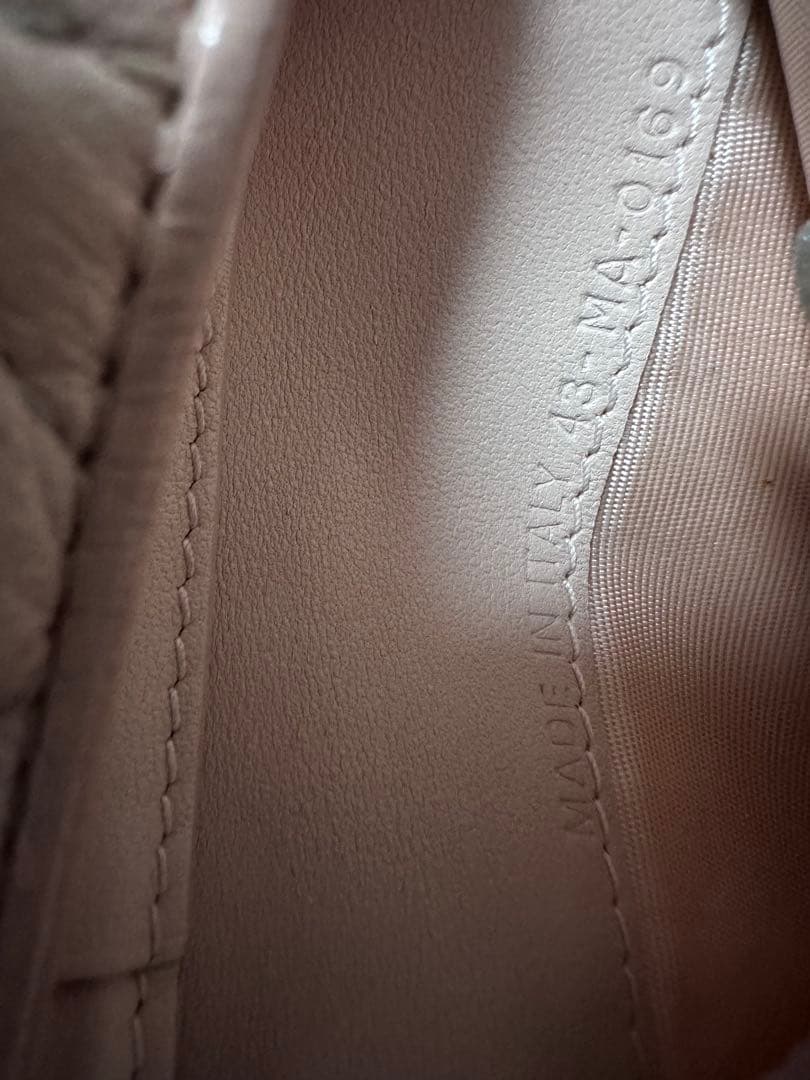 Christian Dior 三つ折り財布 ピンク