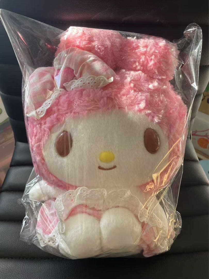 サンリオ　マイメロ カフェエプロン ぬいぐるみ　40th