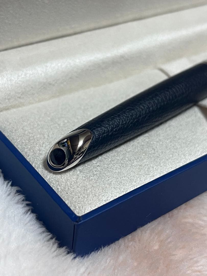 ☆廃番 新品未使用 ウォーターマン ブラックレザーCT SE ボールペン☆