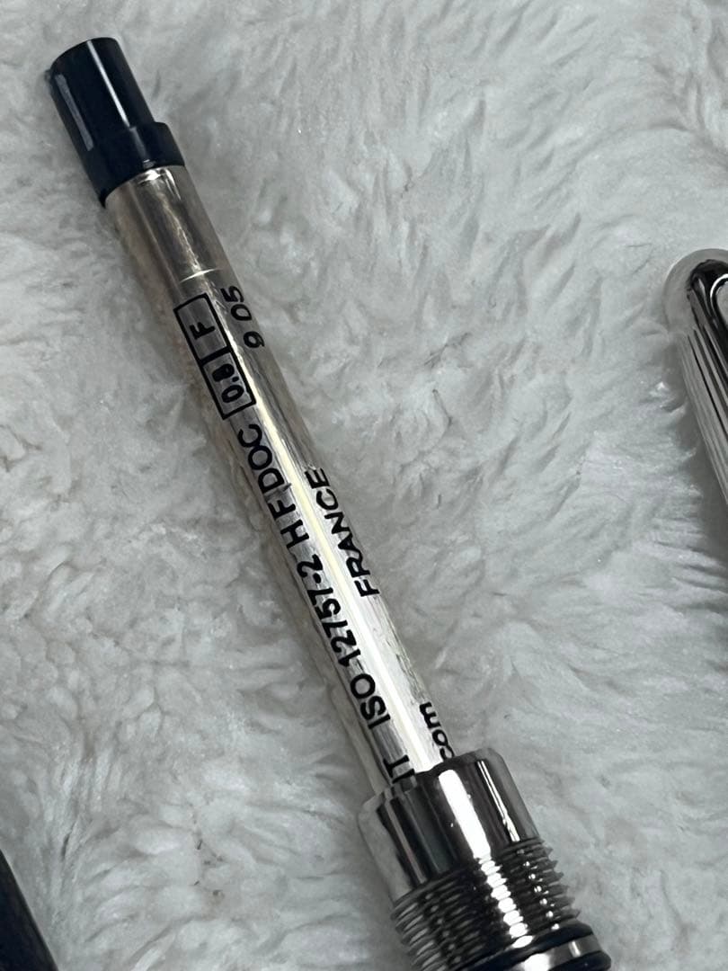 ☆廃番 新品未使用 ウォーターマン ブラックレザーCT SE ボールペン☆