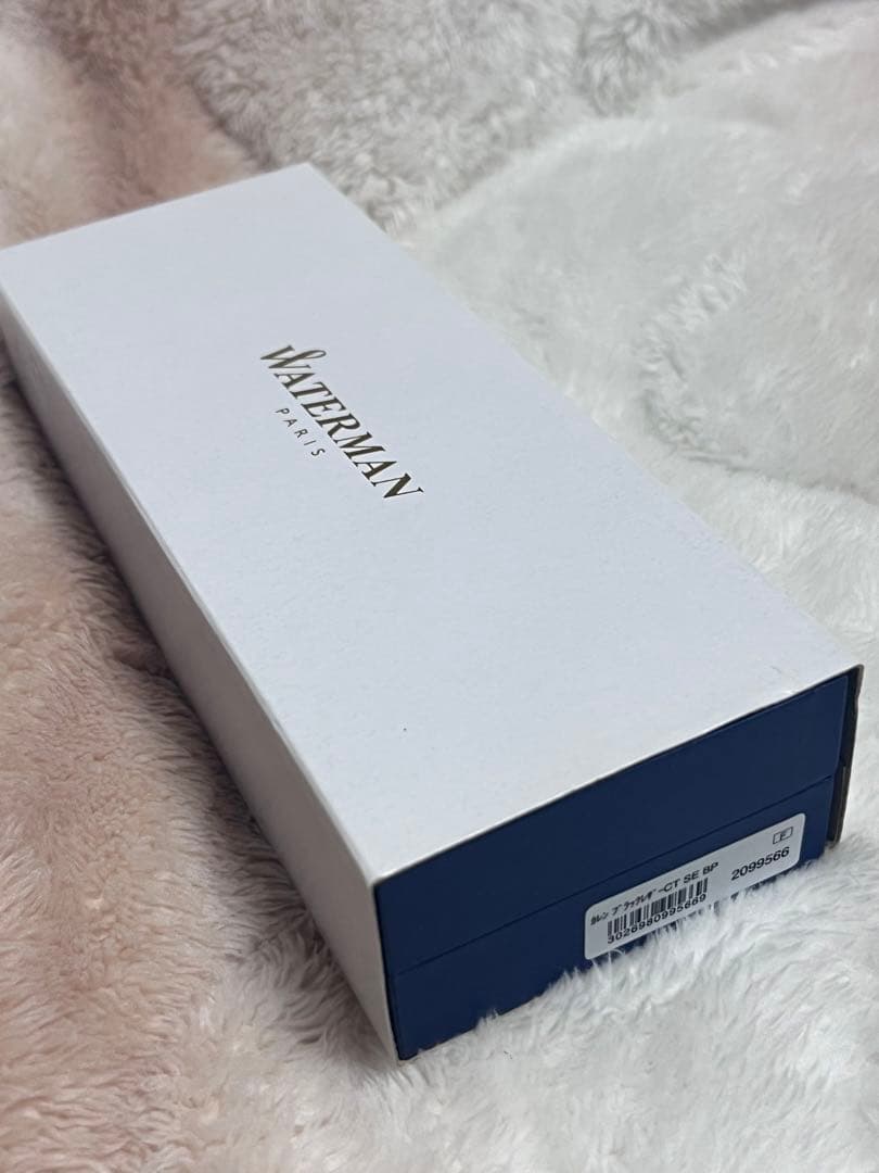 ☆廃番 新品未使用 ウォーターマン ブラックレザーCT SE ボールペン☆