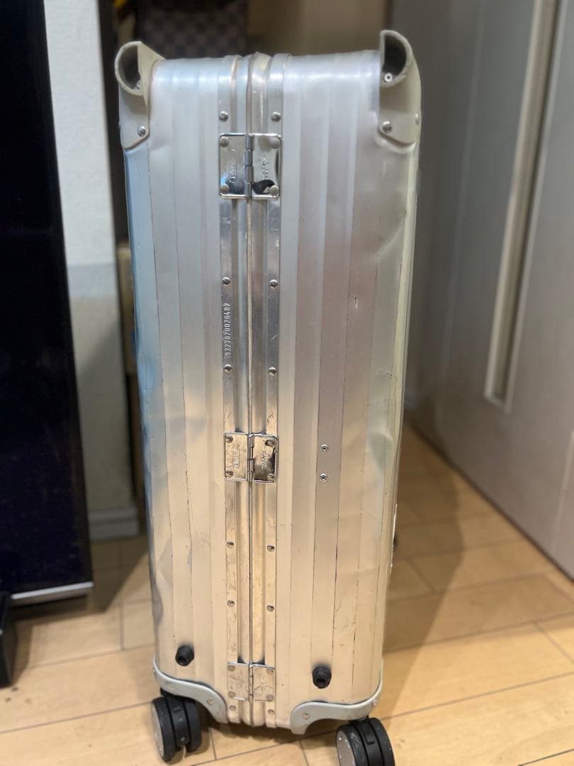 リモワ RIMOWAトパーズ　青ロゴ　スーツケース　キャリーバッグ　ビンテージ