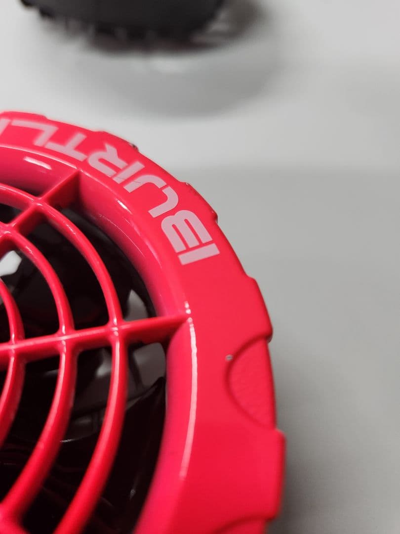 バートル17Vバッテリー ファンピンク2個 充電器はなし