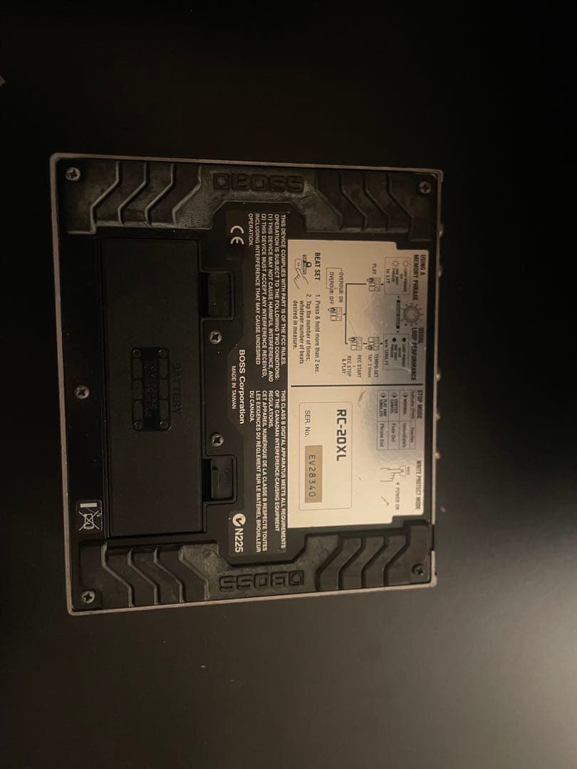 BOSS RC-20XL ループレコーダー