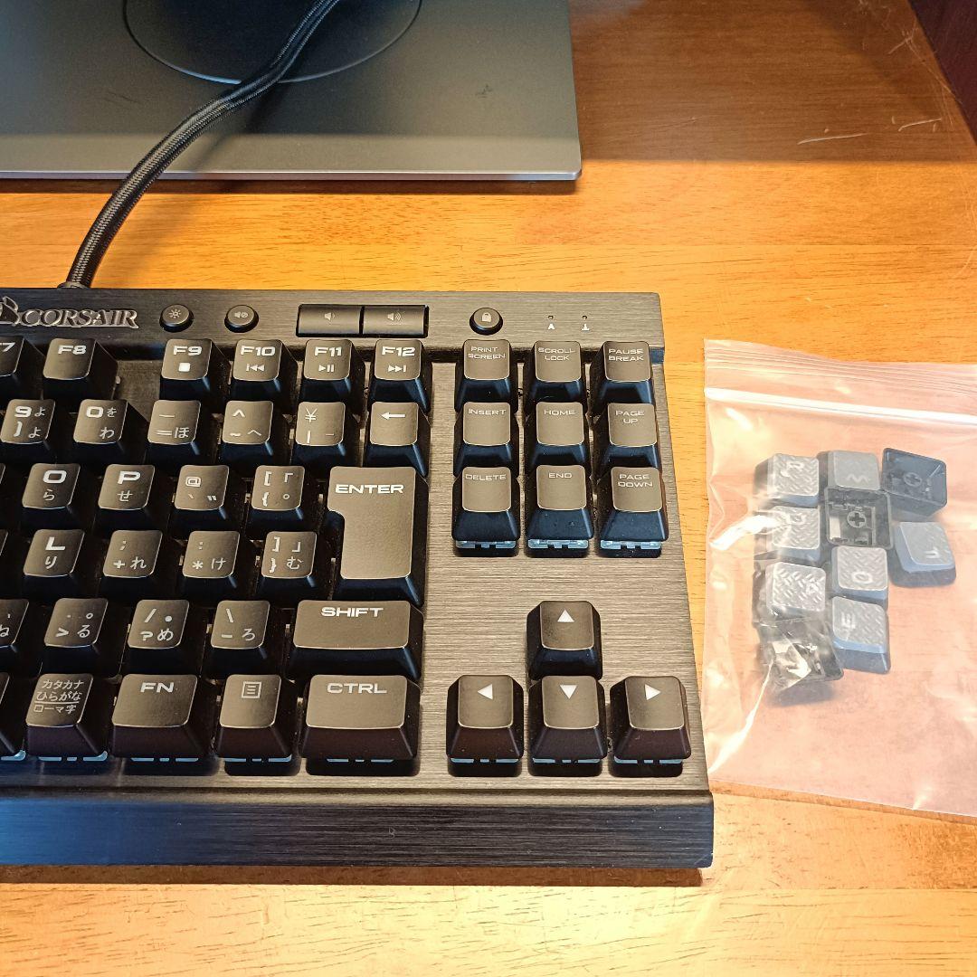 CORSAIR K65 RAPIDFIRE（銀軸） Logicool G403h