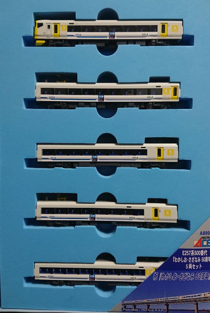 Nゲージ マイクロエース E257系500番台 わかしお さざなみ 50周年