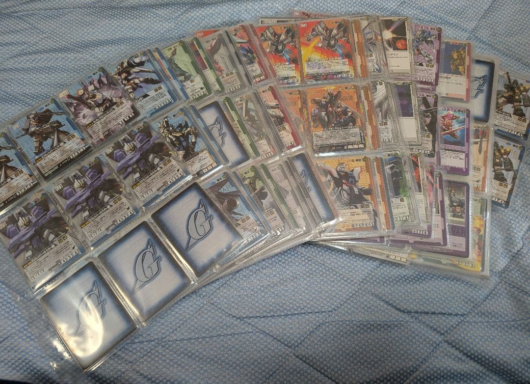 ガンダムウォー 引退時のまま まとめ売り カードバインダー38シート分