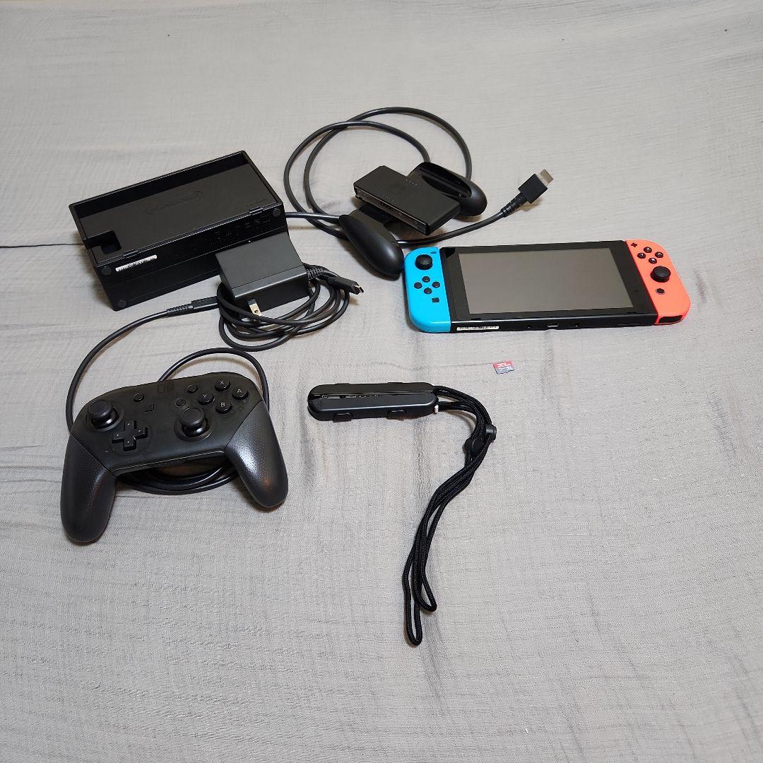 【動作確認済】 Nintendo Switch 本体＋プロコン