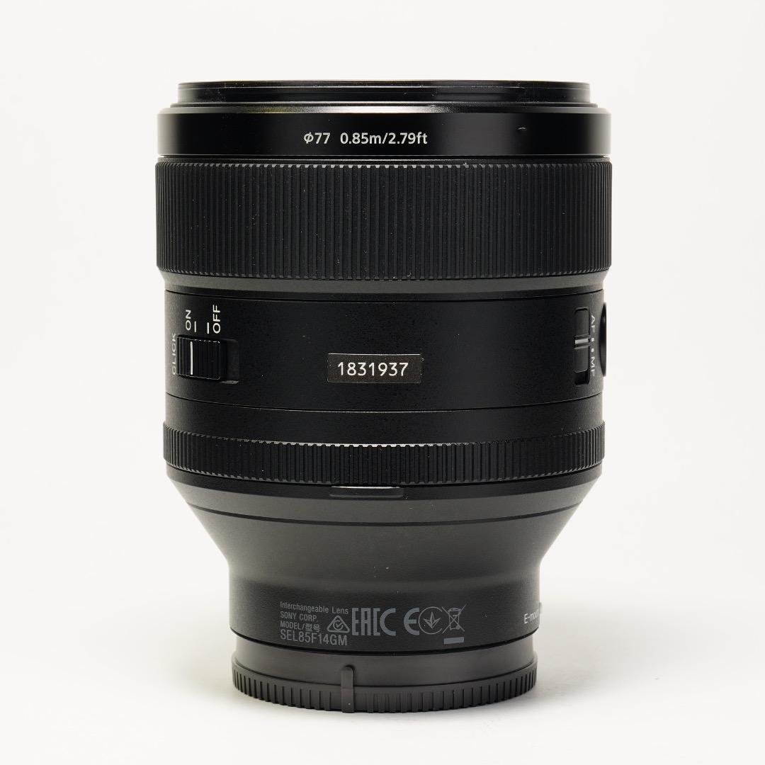 【極美品】Sony Gマスター SEL85F14GM 85mm F1.4 ボケ王
