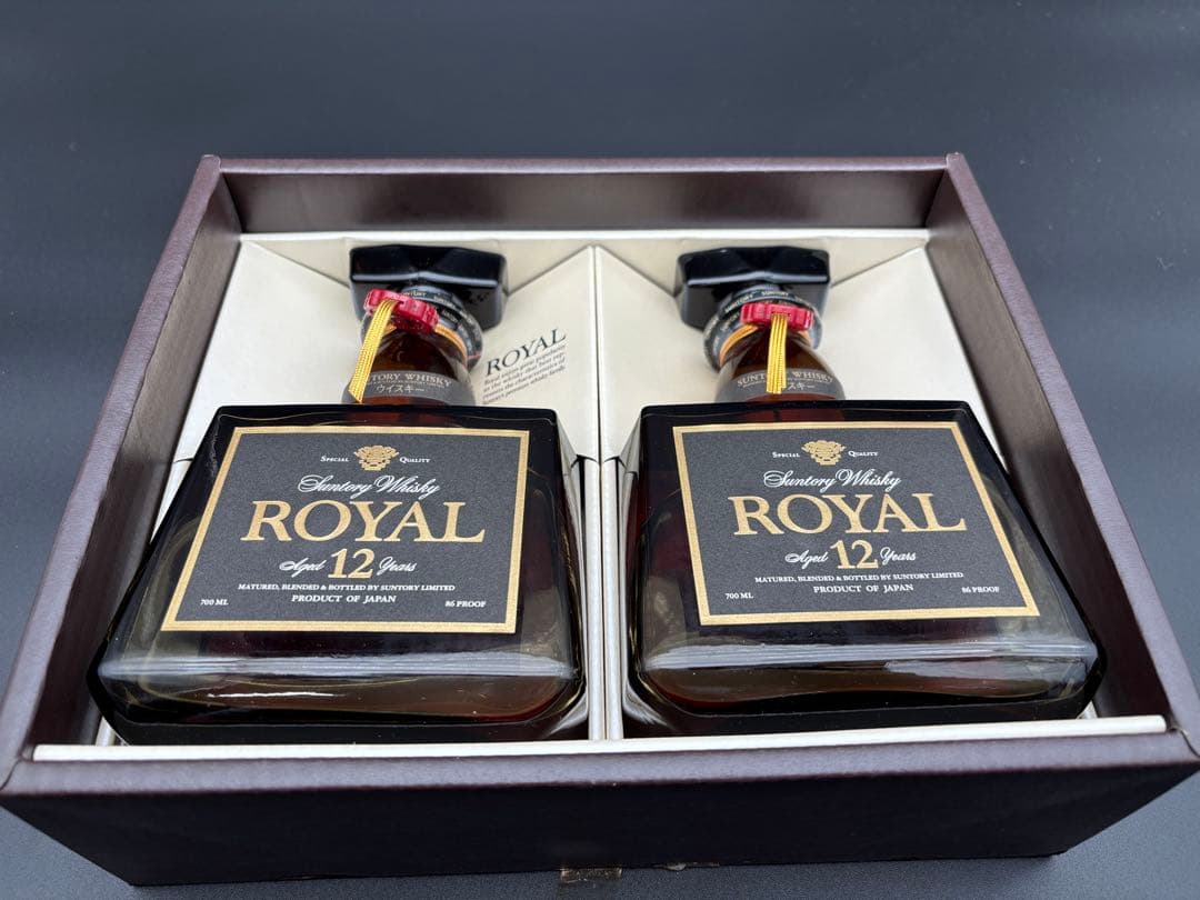 12年ウイスキー 2本セット ギフトボックス