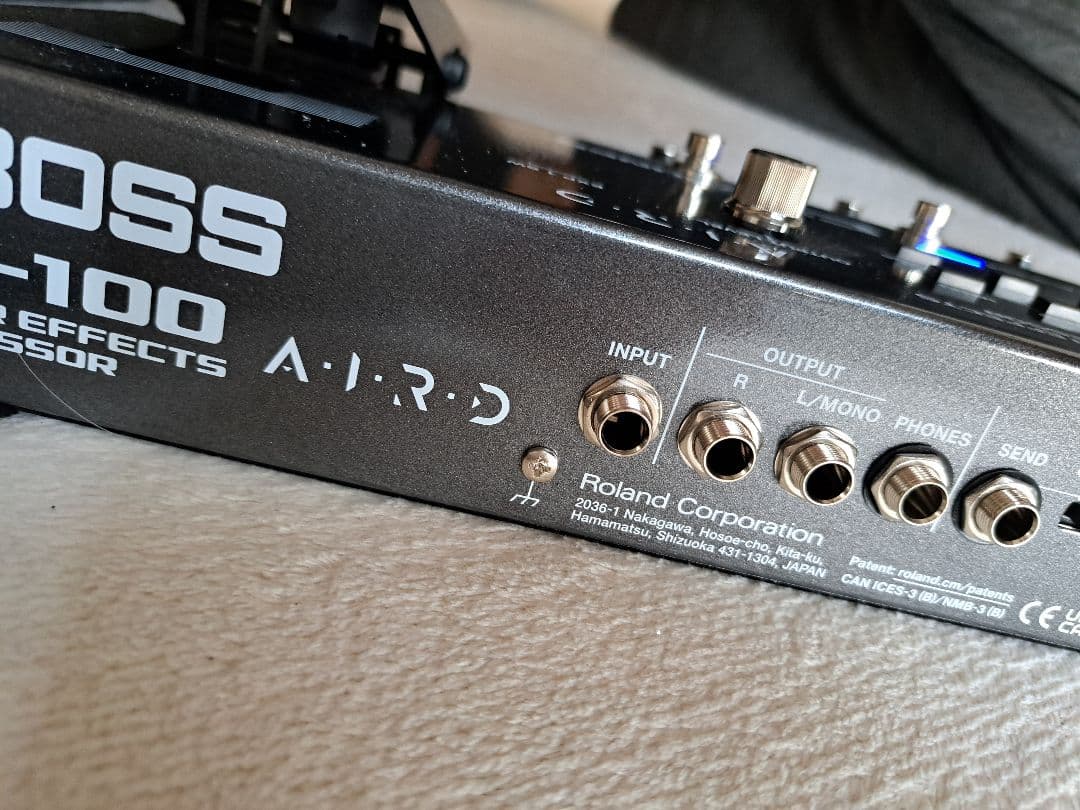 【美品】BOSS GX-100 ＆ BT Dual 元箱・キャリーバッグ つき