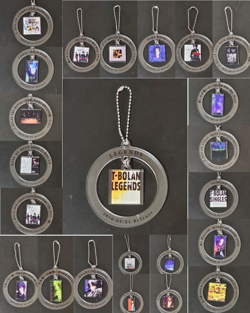 T-BOLAN ゆらゆらアクリルキーホルダー フルコンプセット 全46種