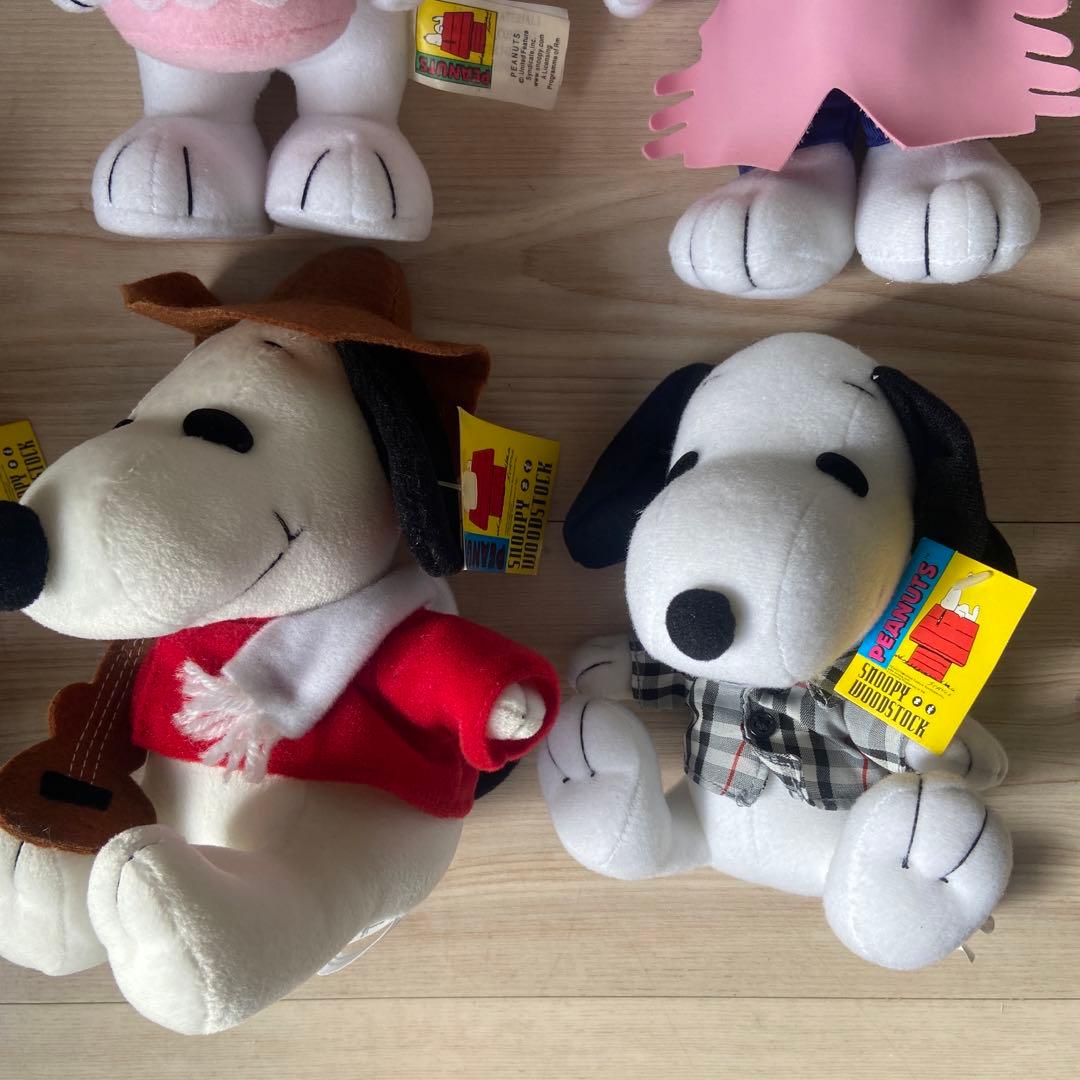 スヌーピー ぬいぐるみ　平成レトロ　SNOOPY 当時物雑貨　グッズ　まとめ売り