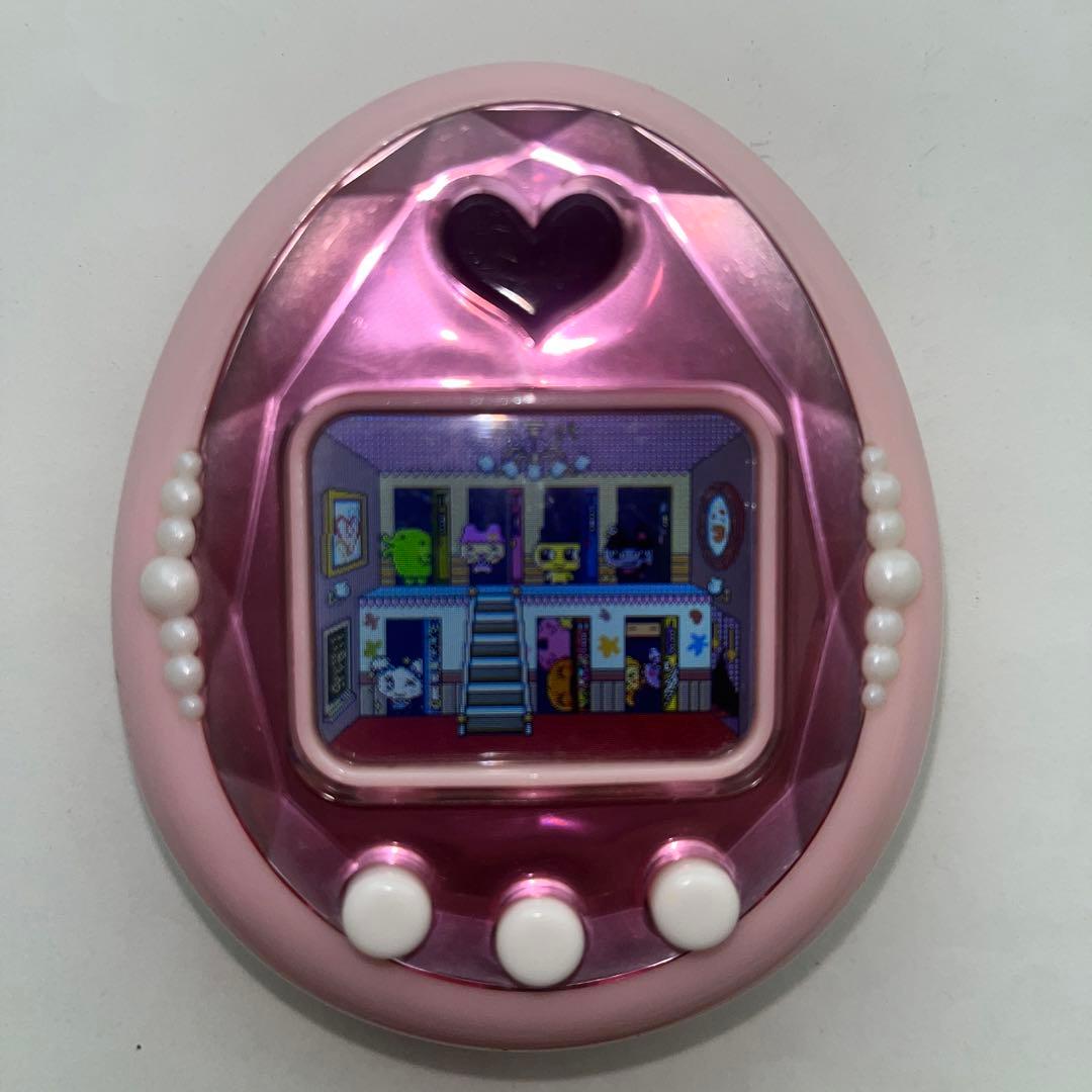 おうち で　たまごっち　ピンク　もっとiD!おうちdeたまごっちステーション+