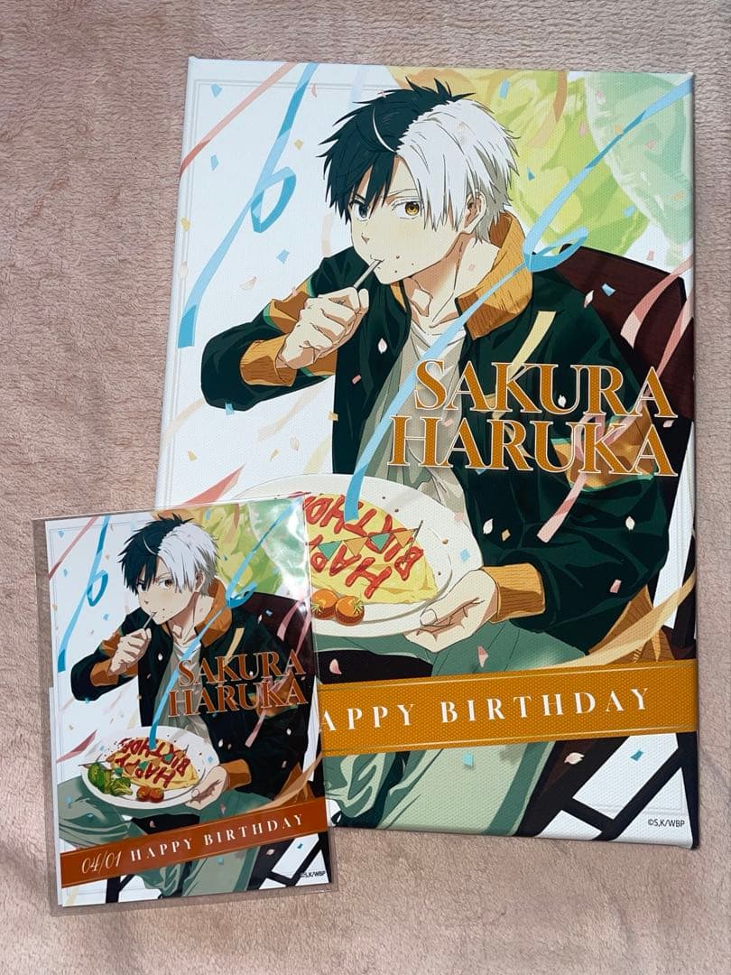 WIND BREAKER バースデー キャンバスアート　ポストカードセット　桜遥