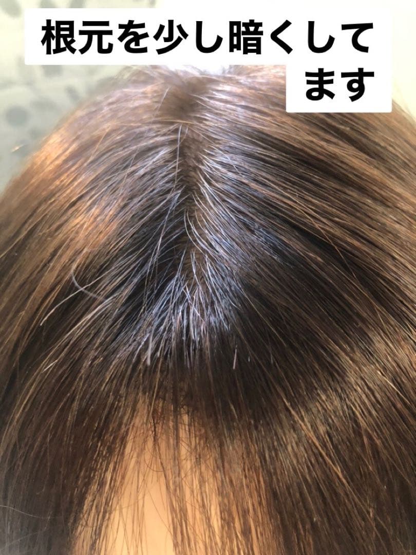 人毛ショートウィッグ Sサイズ　訳あり