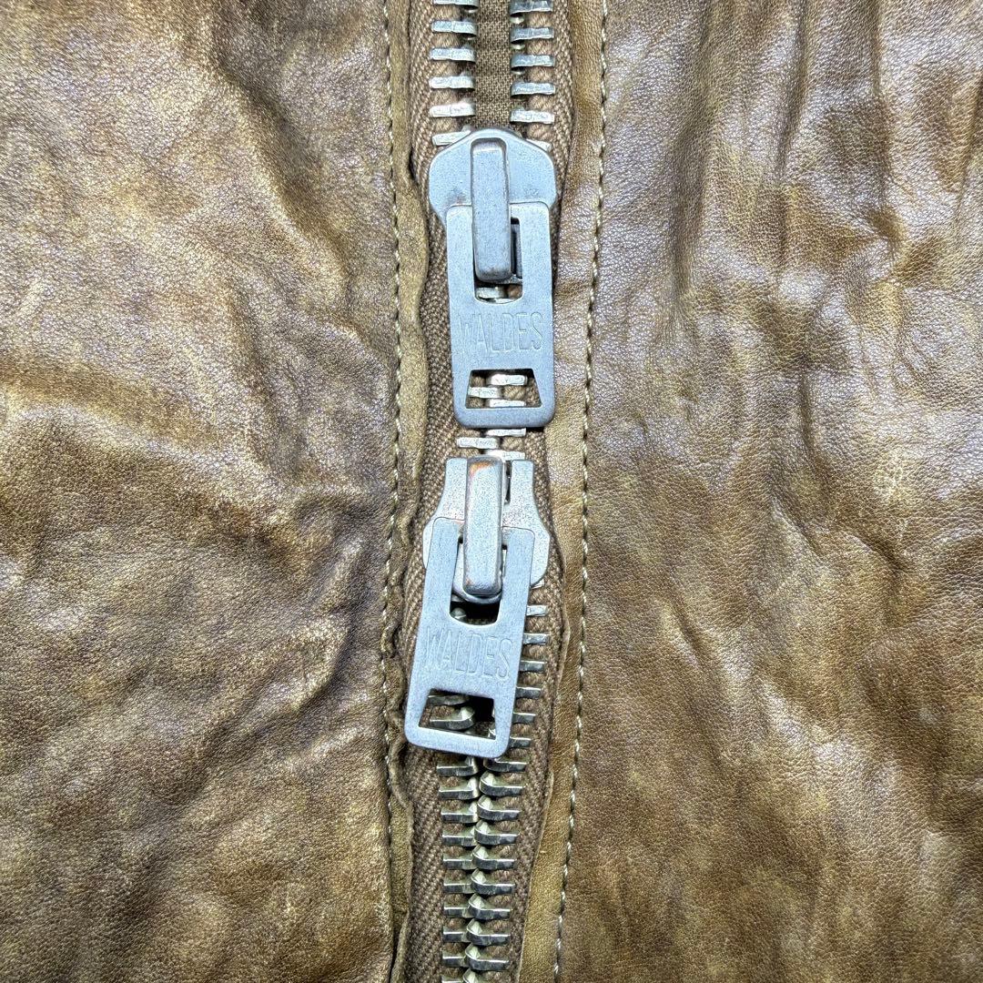 希少 No,No,Yes! ノーノーイエス レザー ジャケット ライダース