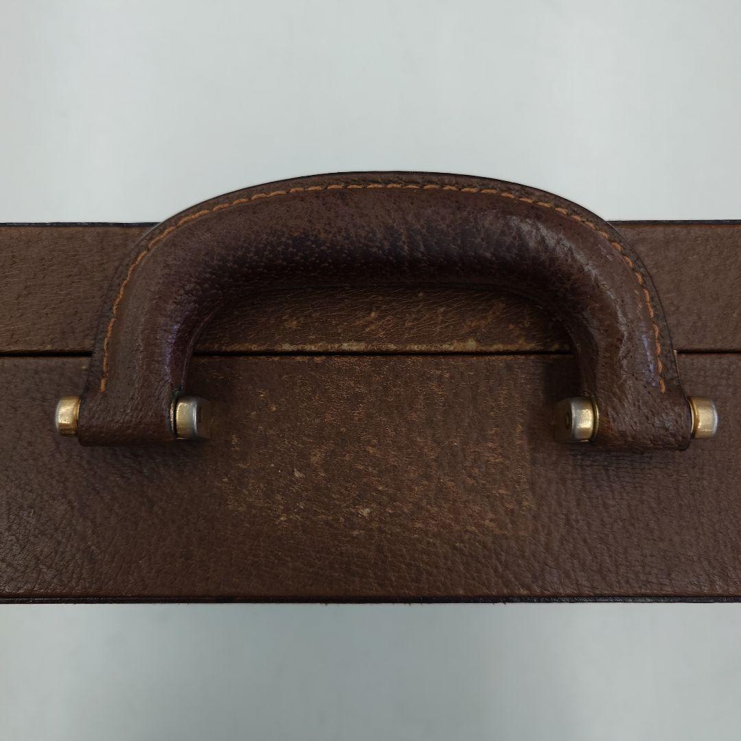 オールドグッチ　GUCCI　ヴィンテージ　アタッシュケース　シェリー