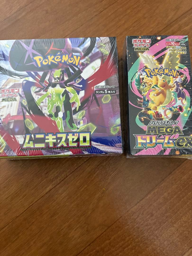 ポケカ ムニキスゼロ メガドリームEX シュリンク付きBOX