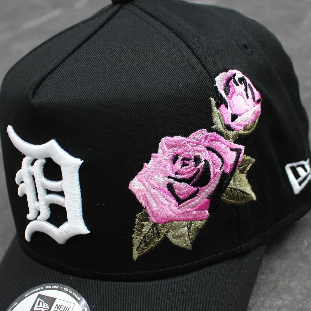 海外モデル NEW ERA デトロイト タイガース ピンク ローズ キャップ