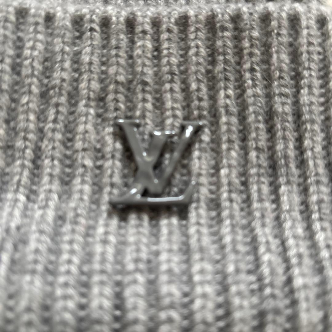 専用☆ルイヴィトン☆ニット帽☆ビーニー・LVアヘッド1.1☆グリ
