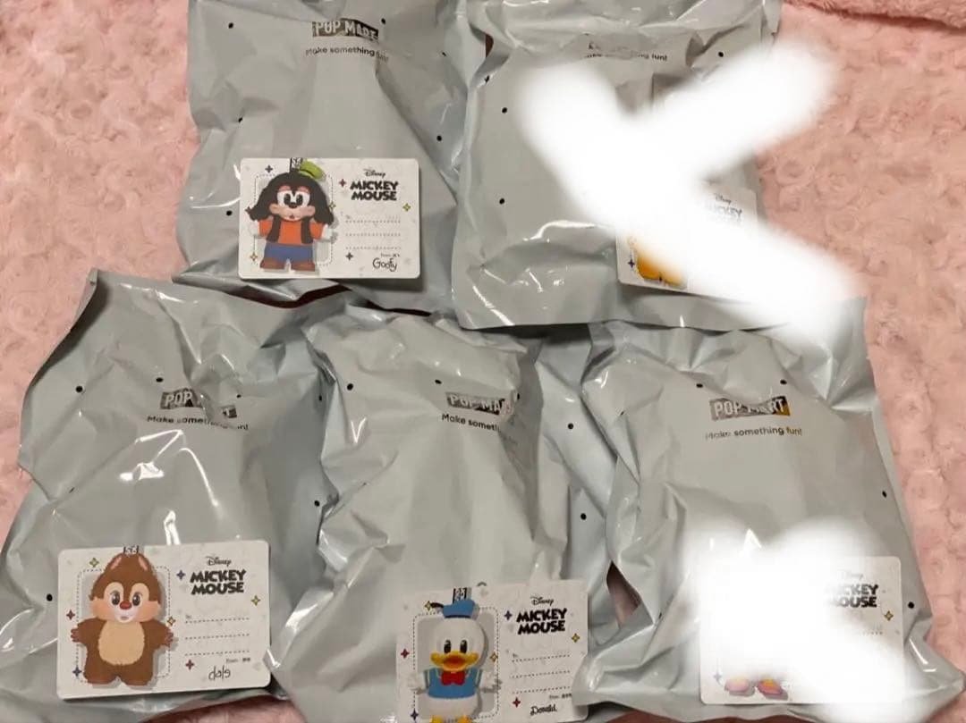 ミッキーファミリー　POPMART　ドナルド プルート グーフィー デール