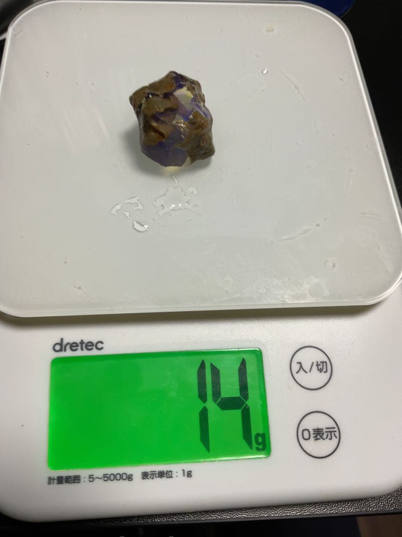 【70CT】エチオピア　オパール 原石 鉱物標本　ウェロ産