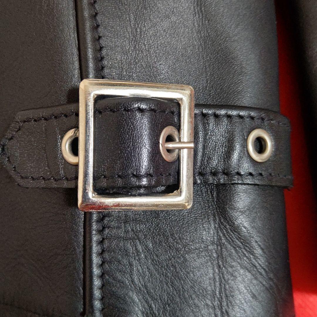 【未使用級】Schott ◆641◆シングルライダースジャケット 42