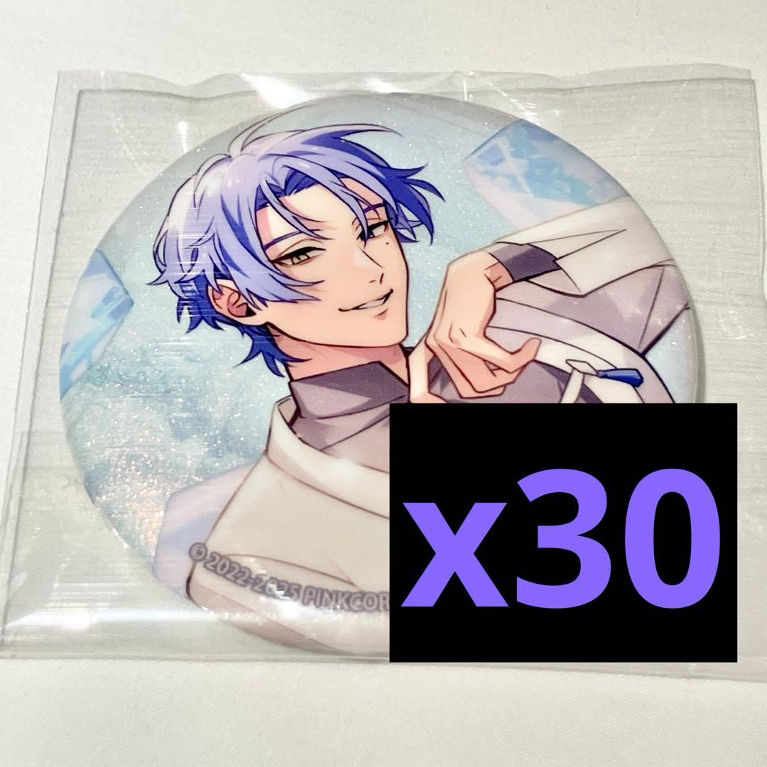 【NU:カーニバル】玖夜　30個セット　ぬカニ　台湾　原画展　缶バッジ