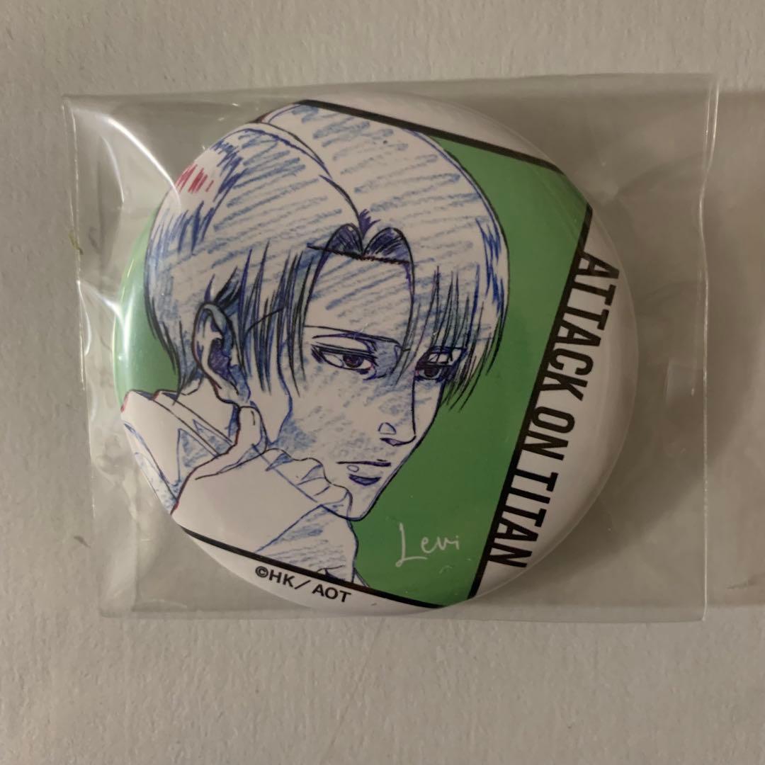 進撃の巨人 リヴァイ wit 缶バッジセット IGストア