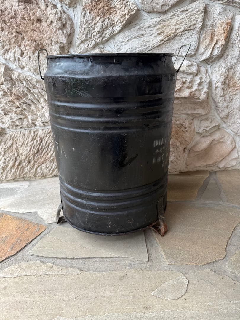 値下げ⭐︎ビンテージ　ペール缶　インダストリアル