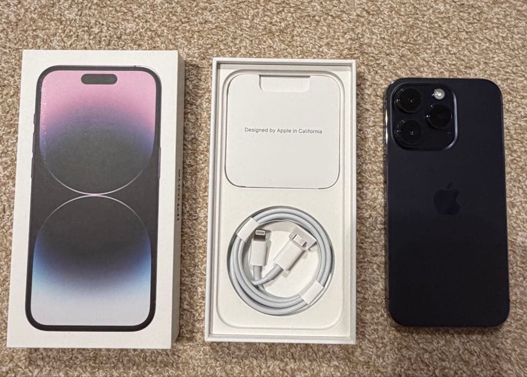 iPhone 14 pro 256GB ディープパープル