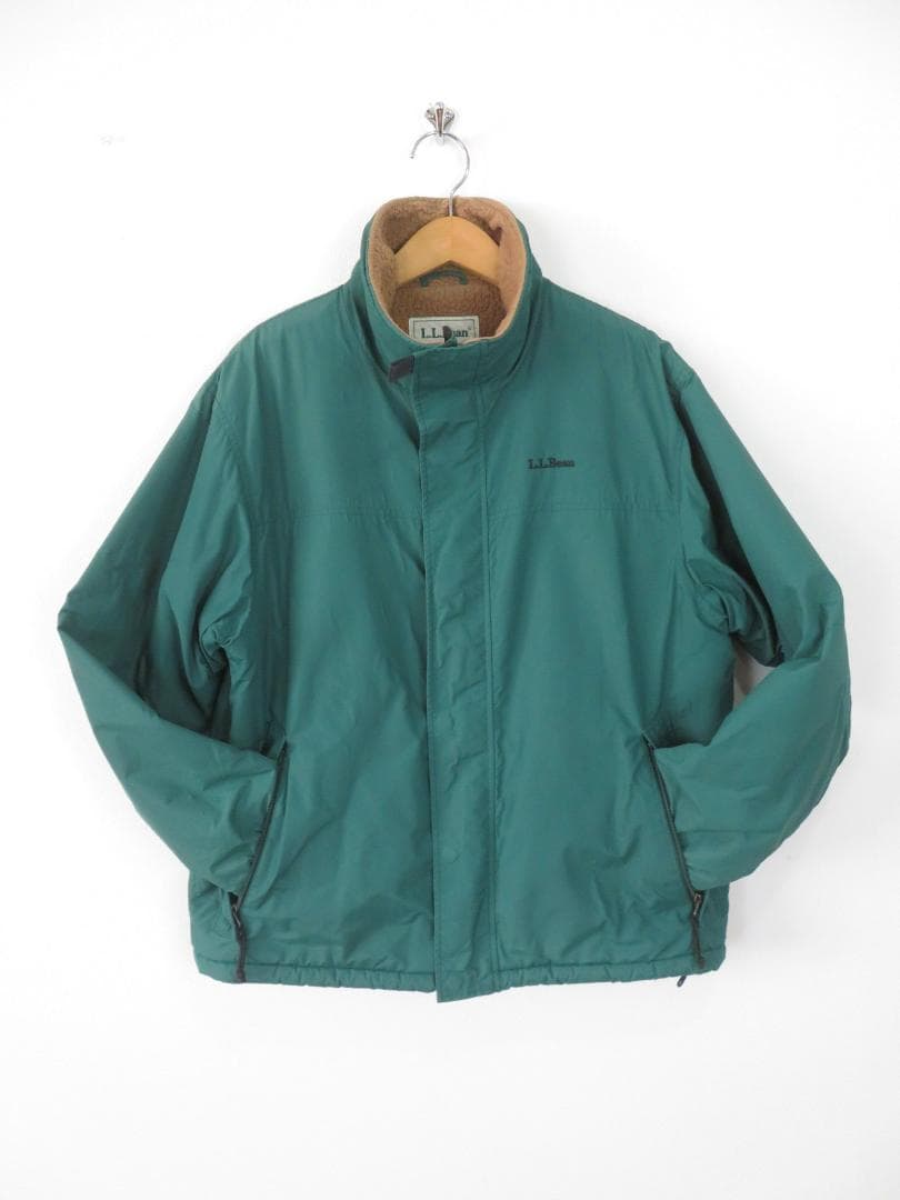 90s LLビーン ゴアテックスシンサレート中綿ナイロンフリース ジャケット M