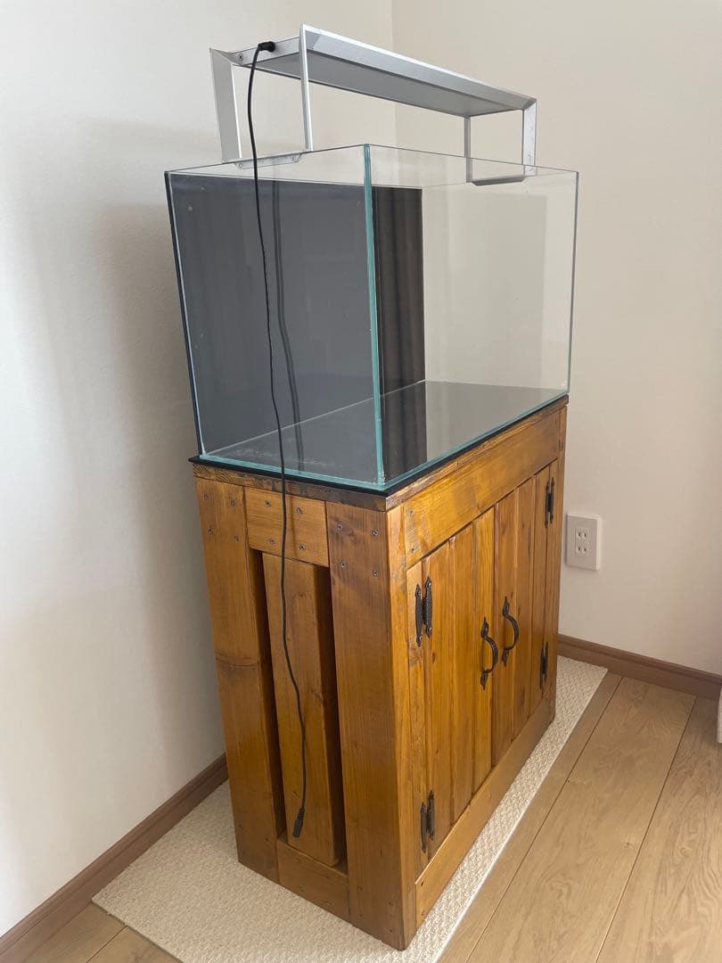 <引き取り限定> 60cm 水槽　水槽台　アクアリウム　一式