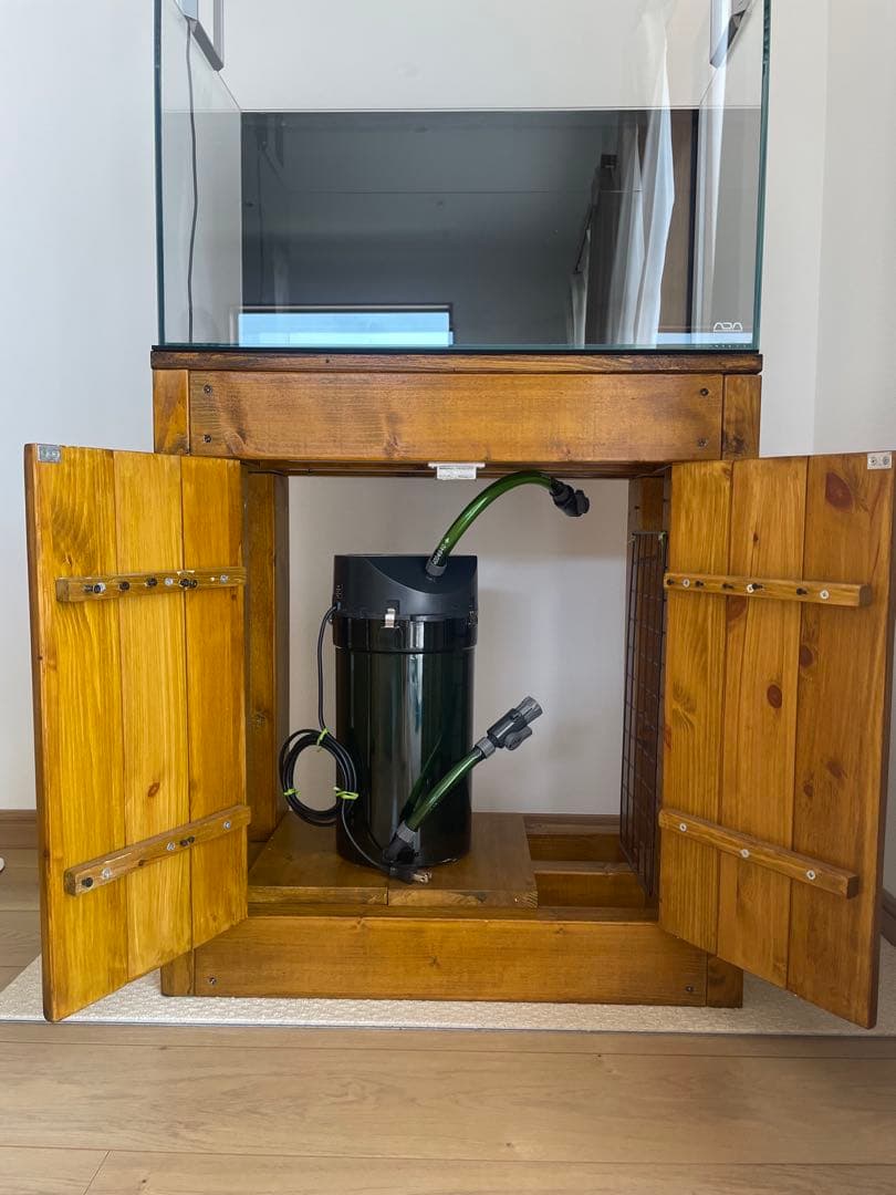 <引き取り限定> 60cm 水槽　水槽台　アクアリウム　一式