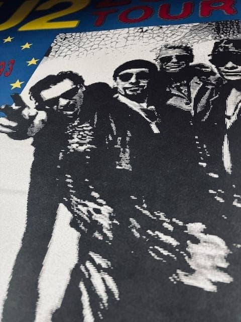 額装品/ZOO TV Tour/U2/ユーツー/アート/ポスター/インテリア