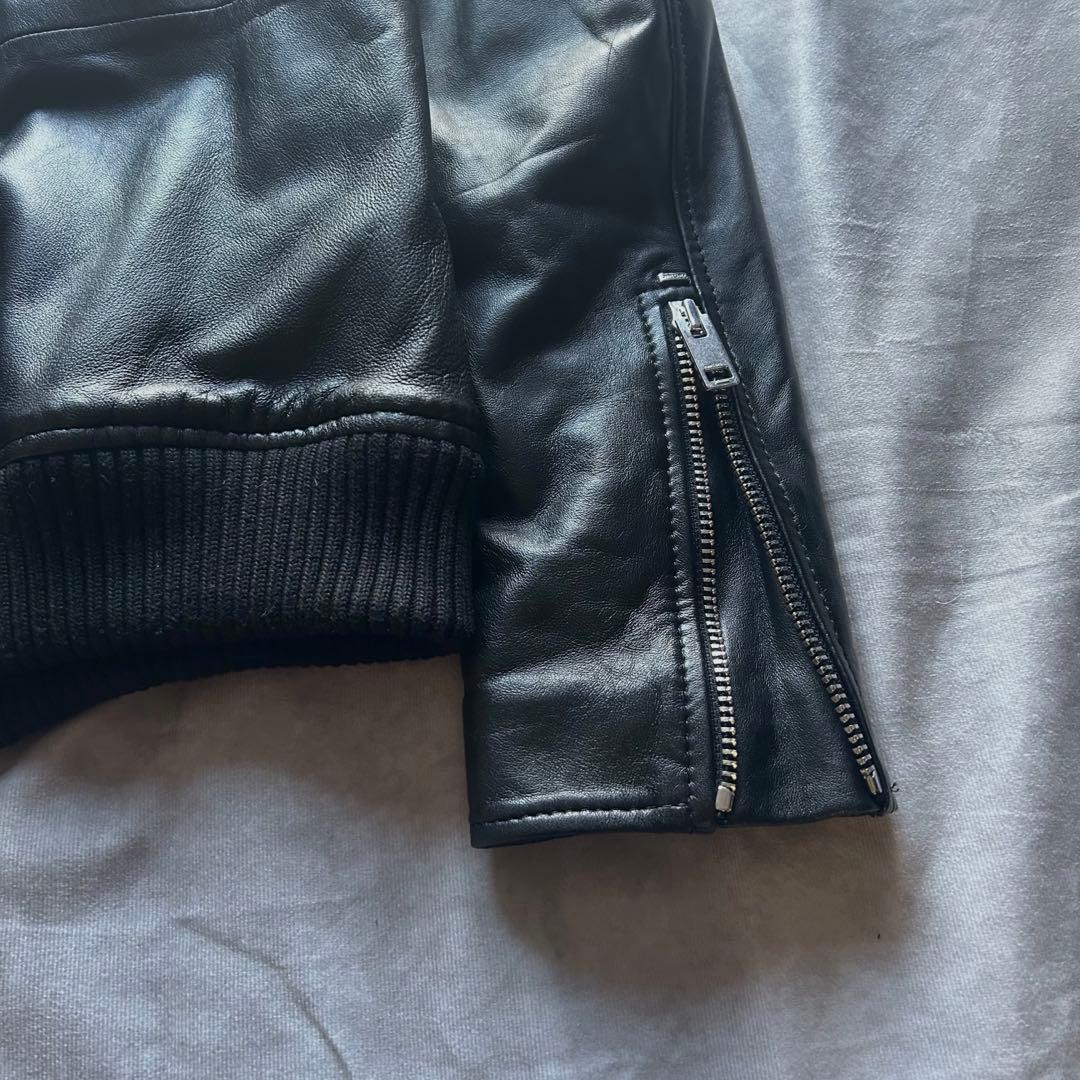 ジャケット・アウター 00s archive double zip leather jacket