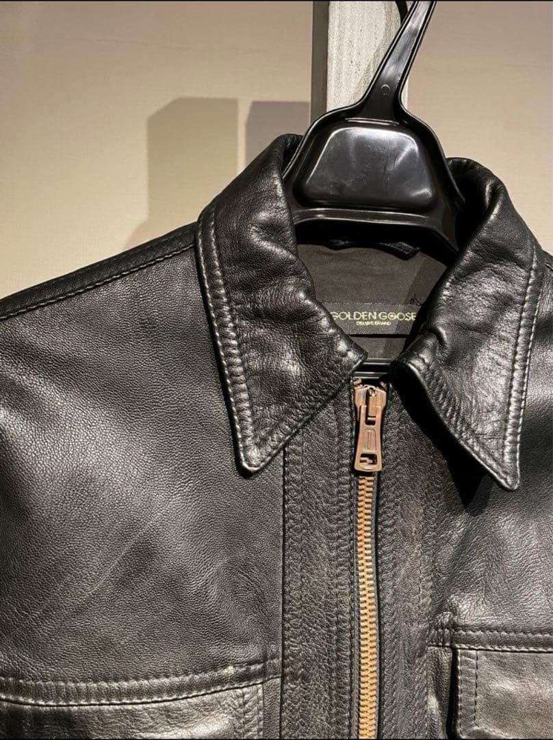 名作GOLDEN  ライダースジャケット