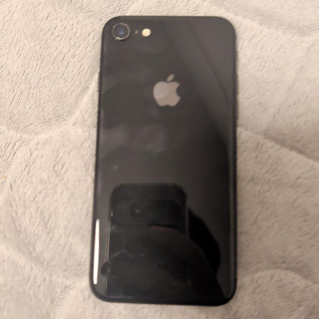 【ジャンク品】iPhone 8 64GB ブラック 画面割れ 動作確認済み