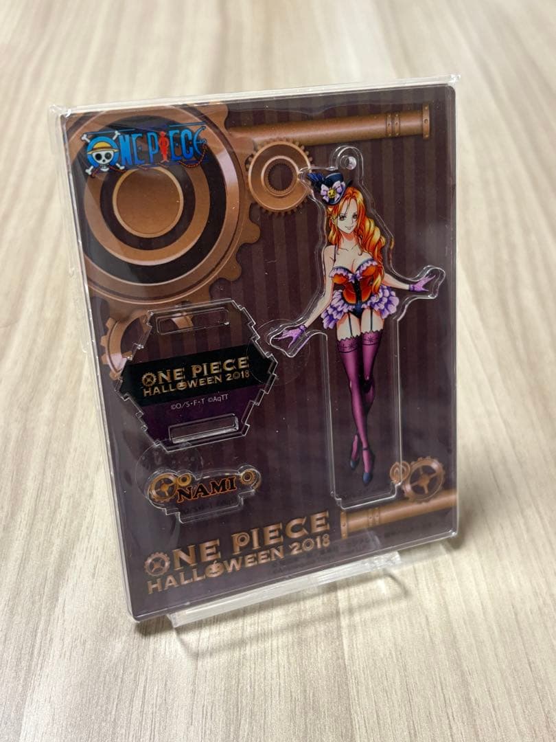 東京ワンピースタワー限定 アクリルスタンドチャーム ハロウィン2018 ナミ