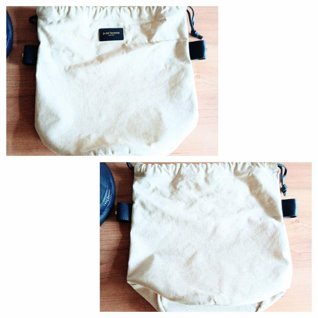 美品 J&M DAVIDSON レザー バケット 巾着 ショルダー ハンドバッグ