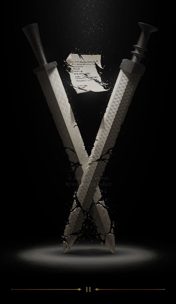 タロットカード 正規品希少品 TRUE BLACK TAROT輸送箱未開封品