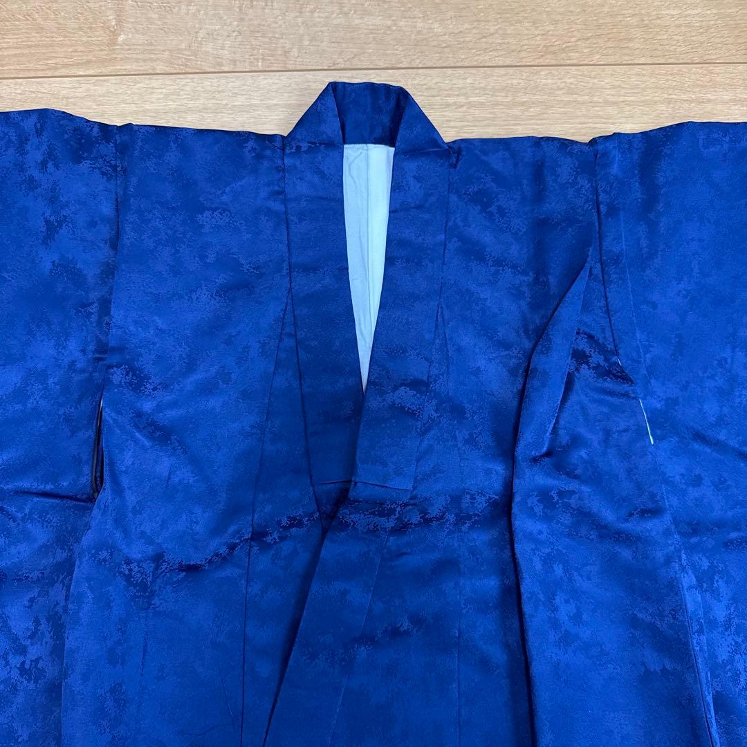 羽織袴 七五三 男の子 12点フルセット 着物 鷹宝船5歳 青 京超